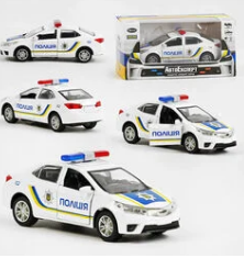 Машинка металопластикова ТК 0499 (192) "АвтоЕксперт", масштаб 1:36, світло, звук, інерція, відчиняют Київ - фото 1