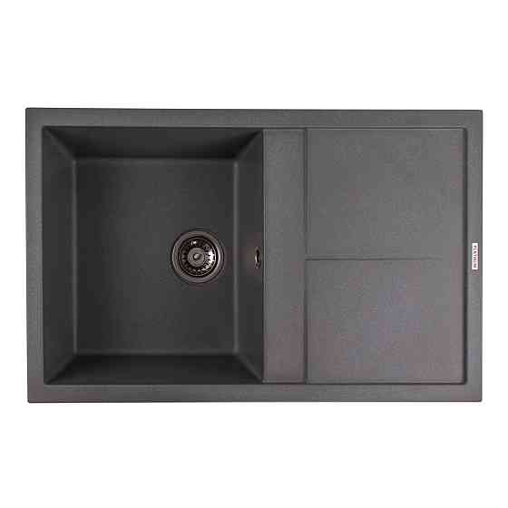 PLATINUM Гранітна мийка для кухні Platinum 7950 Selena матова Сірий мусон Київ