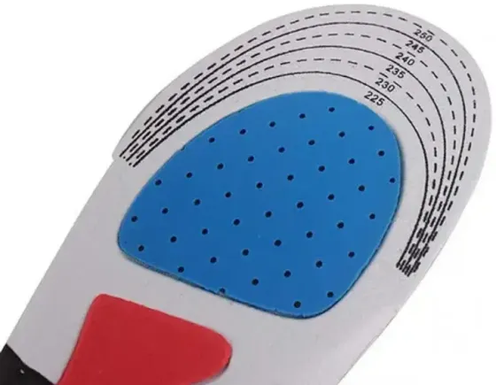 Универсальные ортопедические стельки с жестким супинатором и гелевой пяткой Коломыя