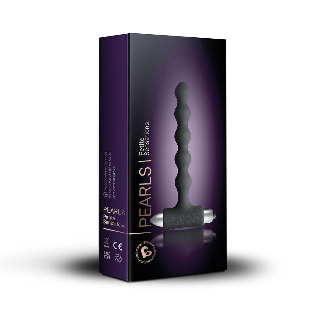 Анальный вибратор Rocks Off Petite Sensations - Pearls Black Sex Aura Киев - изображение 2