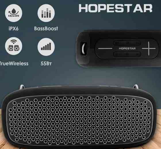 Оригинальная потужна музична МР 3 Bluetooth Колонка: HOPESTAR Харьков