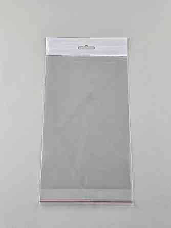 Пакеты полипропиленовые с еврослотом клапаном и липкой лентой 14*22+3\25мк +скотч(+еврослот3,5) (1000 шт) Харьков