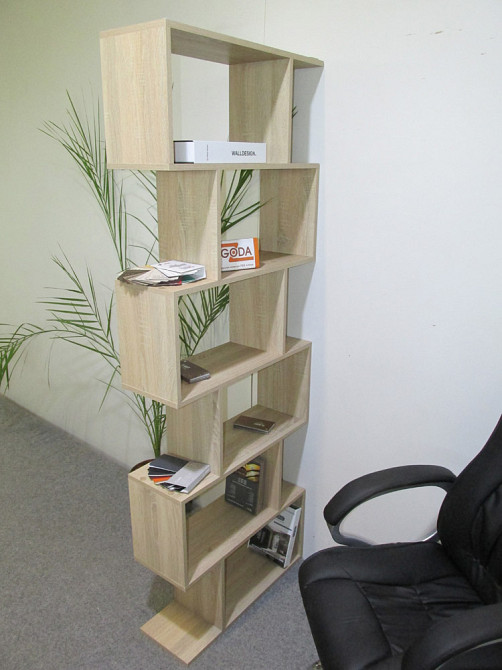 Стелаж-змейка М-ЗОН Джеко 700 Сонома (MZN-031011) Львов - изображение 5