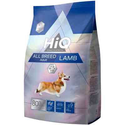 Сухой корм для собак HiQ All Breed Adult Lamb 2.8 кг (HIQ46479) Винница
