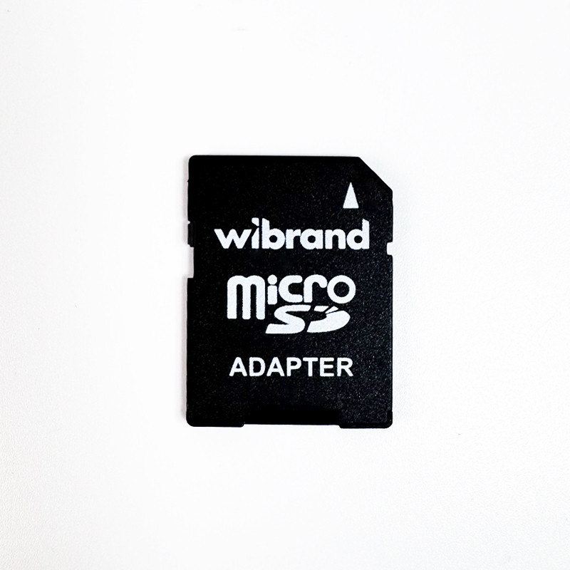 Карта памяти microSDXC (UHS-1) Wibrand 128Gb Class 10 (adapter SD) Киев - изображение 4