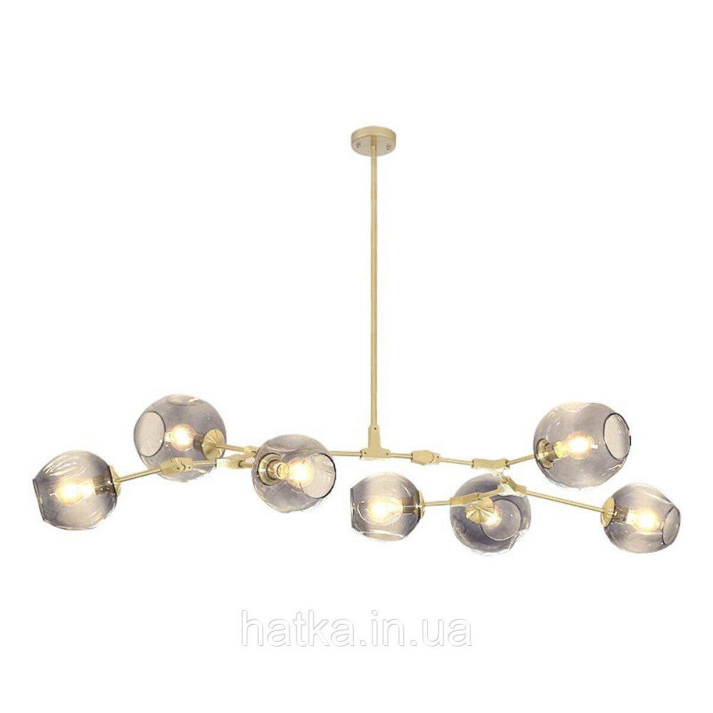 Люстра сучасна для вітальні 19662-7 на 7 плафонів Київ - фото 1