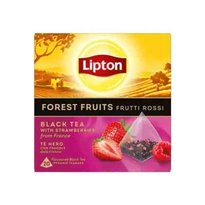 Чай Lipton чорний "Forest fruit" 20 пакетиків (5063270110881) Вінниця