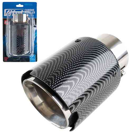 Насадка на глушитель НГ-1128-Crb, внутренний диаметр 58мм, длина 153мм, внешний диаметр 89мм Харьков