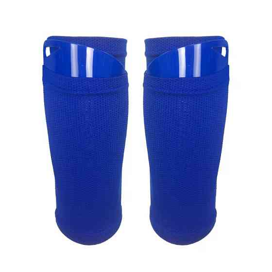 Щитки футбольные для голени с рукавами CZST-235 Размер:M, синие Каменец-Подольский