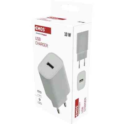 Зарядное устройство EMOS V01B10 USB-A 10W (V01B10) Винница