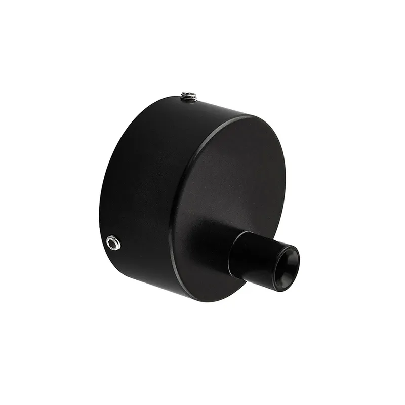 Чашка декоративная Mixxus TCC-01 BLACK (круглая) для маскировки кабеля (цвет черный) (MI6638) Киев - изображение 1