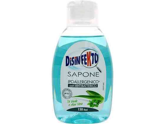 Мило рідке 300мл Антибактеріальне SAPONE Гіпоалергенне ТМ DISINFEKTO Київ