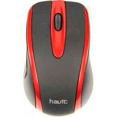 Мышка Havit V-MS753 USB Black/Red (23939) Винница