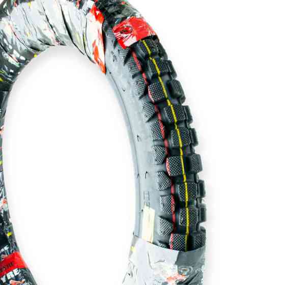 Шина 3.00-18 камерка SC З КАМЕРОЮ шипований (крас упак) 555 мото Мукачево