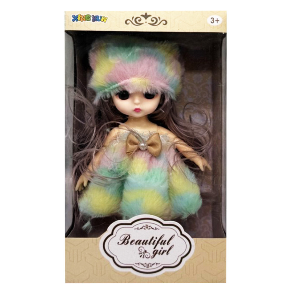 Дитяча іграшкова лялька 1361-7 шарнірна, розмір 15 см Вінниця - фото 1