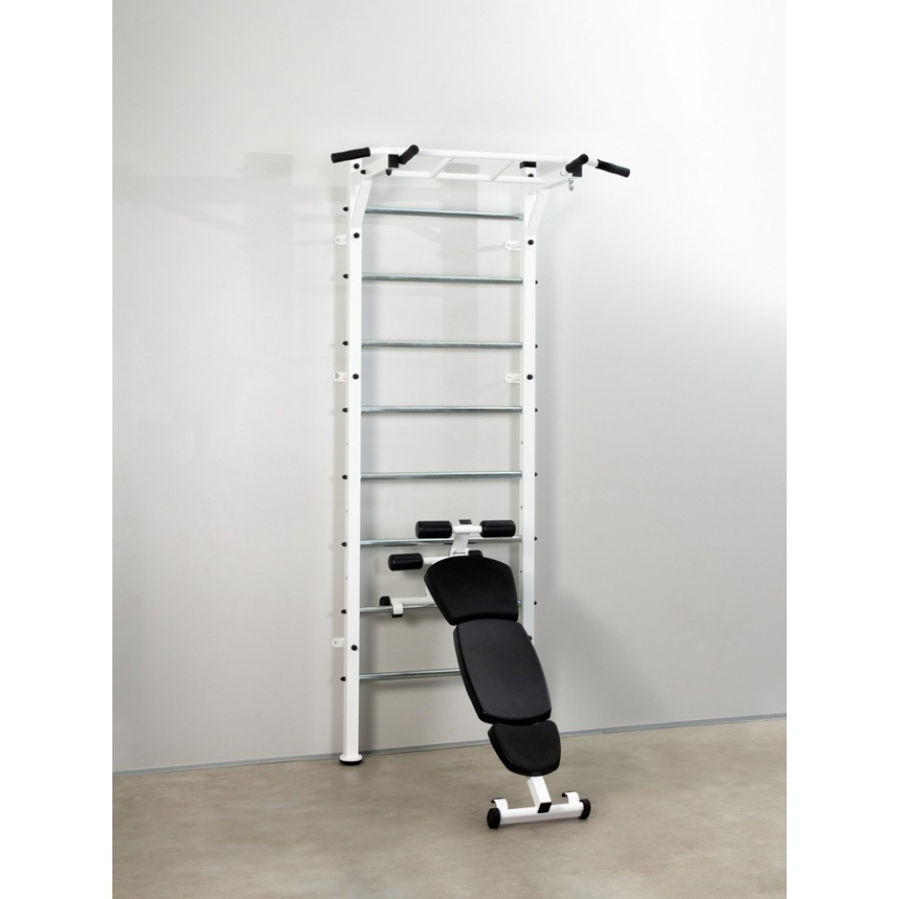 Шведська стінка спортивна Terminator White для дітей та дорослих посилена металева для всієї родини Кам'янське - фото 3