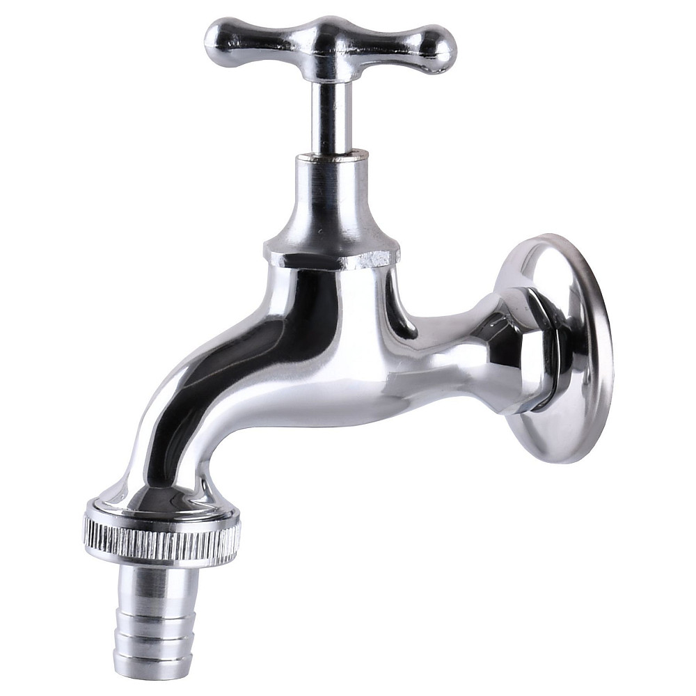 Кран SOLOMON вентильний для поливу 1/2″ CHROM T5071 Тернопіль - фото 1