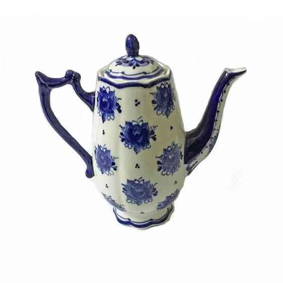 Чайник кофейник Тюльпан Гжель Киев