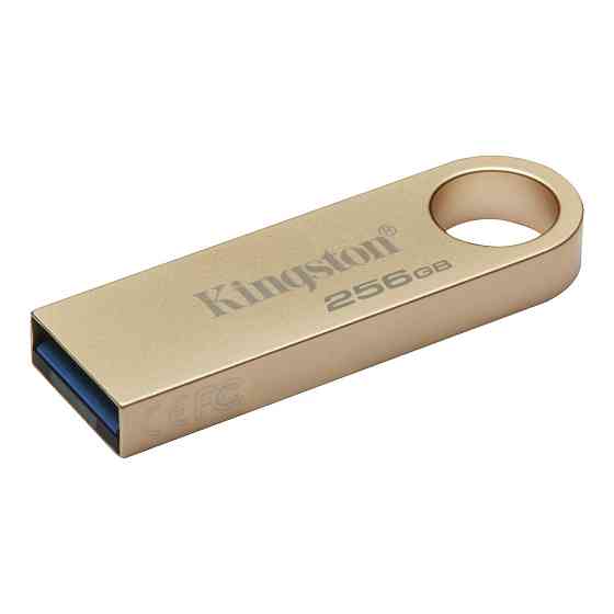 Флеш-накопичувач Kingston USB 3.2 SE9 G3 256GB 220MB / s Metal / Gold Одеса