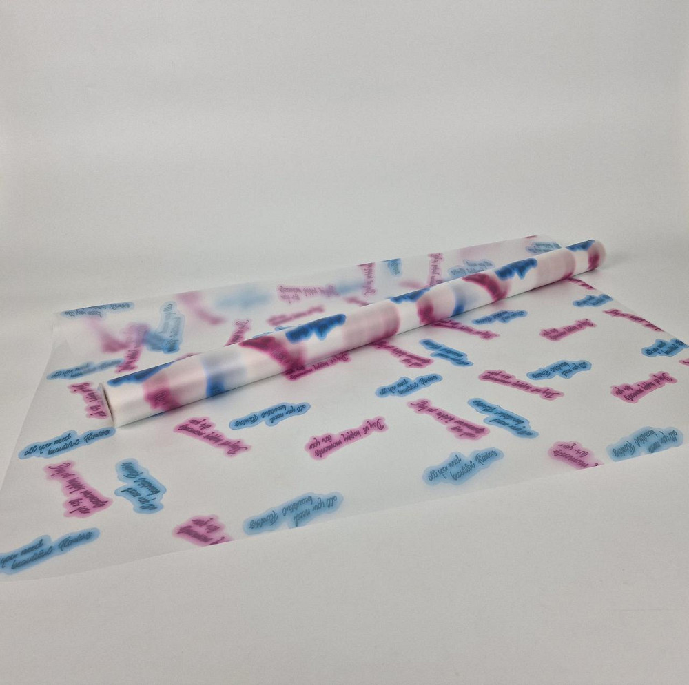 Рулон 10 м тонований матовий (7) плівка для квітів (h660) Неонові написи" (7) No 2 (1 шт.) Харків - фото 1