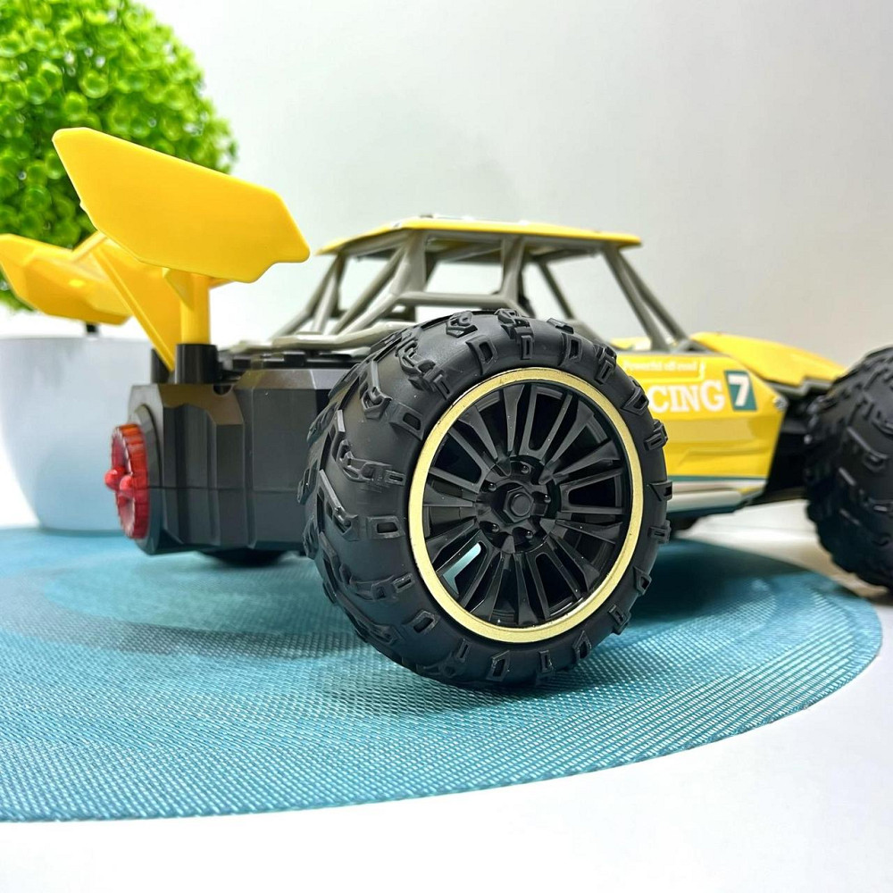 Машинка на радіокеруванні з парогенератором та світлом 32,5см 1:12 Жовта (W338-3) Чернігів - фото 6