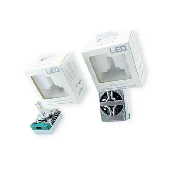 Автолампа D5 12V KA 6000K 10000L 50 W радіатор з вентилятором та обманкою LED Мукачево