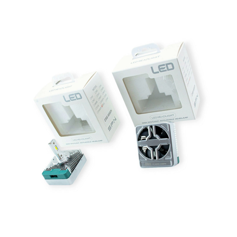 Автолампа D5 12V KA 6000K 10000L 50 W радіатор з вентилятором та обманкою LED Мукачево - фото 1