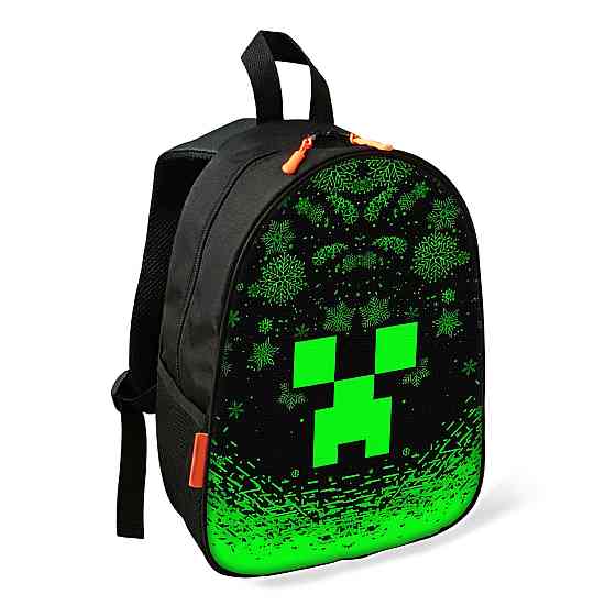 Рюкзак Minecraft Кріпер дитячий шкільний/міський 34х27х13 см для хлопчика (02423) Київ