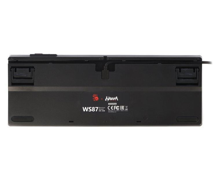 Клавіатура Bloody WS87 RGB Narake Black ( 18095 ) Харків - фото 5