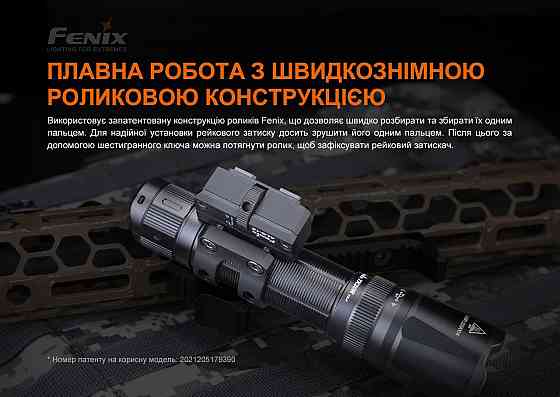 Кріплення на зброю для ліхтарів Fenix ALG-16 Київ