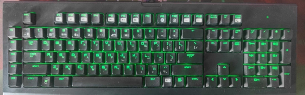 Клавіатура Механічна Razer Black Widow ( Cherry MX Blue Switches) Харків - фото 2
