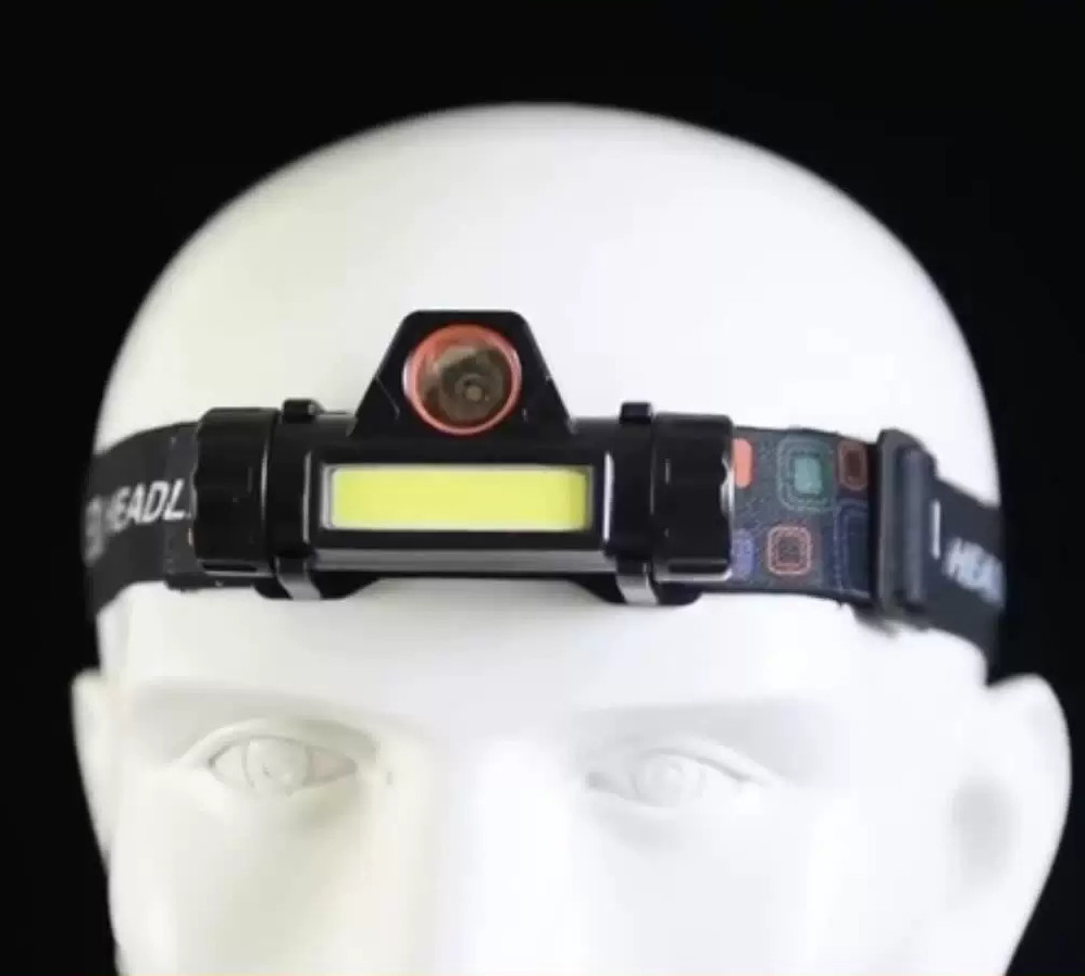 Ліхтарик налобний акумуляторний 1200мАгод XPE+COB AC Prof OPL1314 Київ - фото 5