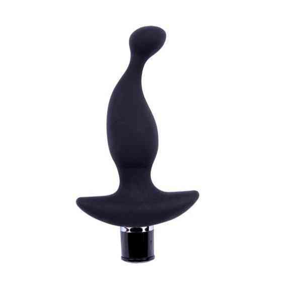 Анальна пробка - Black Mont Vibrating Vibro T1 6.1" Sex Aura Київ