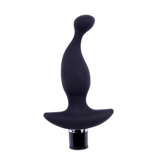 Анальна пробка - Black Mont Vibrating Vibro T1 6.1" Sex Aura Київ - фото 4