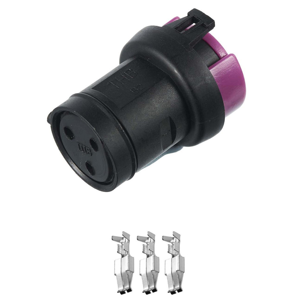 Роз'єм конектор 3-кон., 881254-1, 813971987, TE, VAG Германия, Франция, Германия, Франция, Audi, Bugatti, Porsche, Seat, Skoda Київ - фото 1