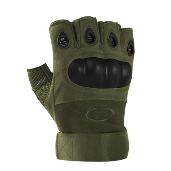 Рукавички SKINARMOR напівпалі із захистом тильної частини р.10(XL) зелений Сизам Житомир