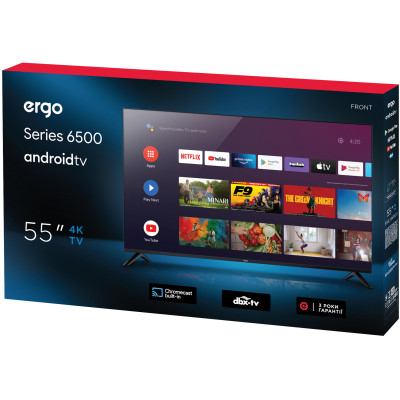 Телевізор Ergo 55GUS6500 Вінниця - фото 10