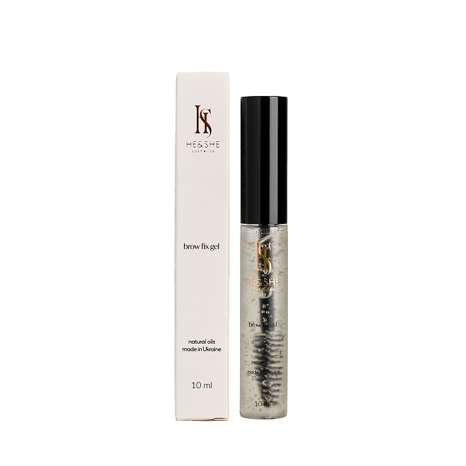 Фиксировочный гель для бровей He&She cosmetics 10 мл Винница - изображение 1