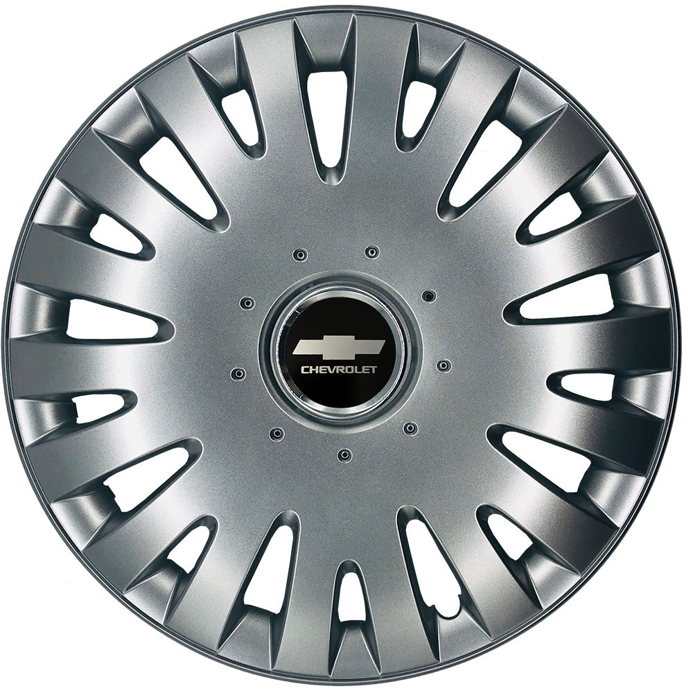 Автомобильные модельные колпаки R16 Chevrolet 403 4шт, SJS, серебряные Киев - изображение 1