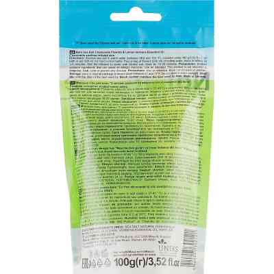 Соль для ванн Nature Code морская Цветы ромашки и эфирное масло лимонной вербены 100 г (4820205302121) Винница