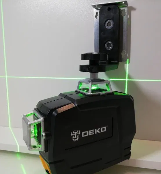 Лазерний рівень Deko 3D Hilda XEAST Fukuda 12 ліній + штатив 1.02м Зелений промінь (повний комплект) Вінниця - фото 3