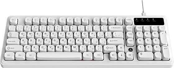Клавіатура Ajazz AF98 Black USB-C White (AF98-W) ( 24942 ) Харьков