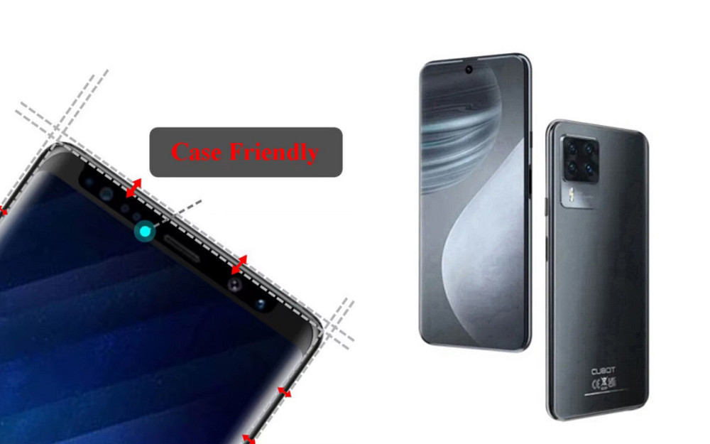 Защитное стекло HyperGlass Pro для Cubot X50 – максимальная чувствительность и защита Киев - изображение 4