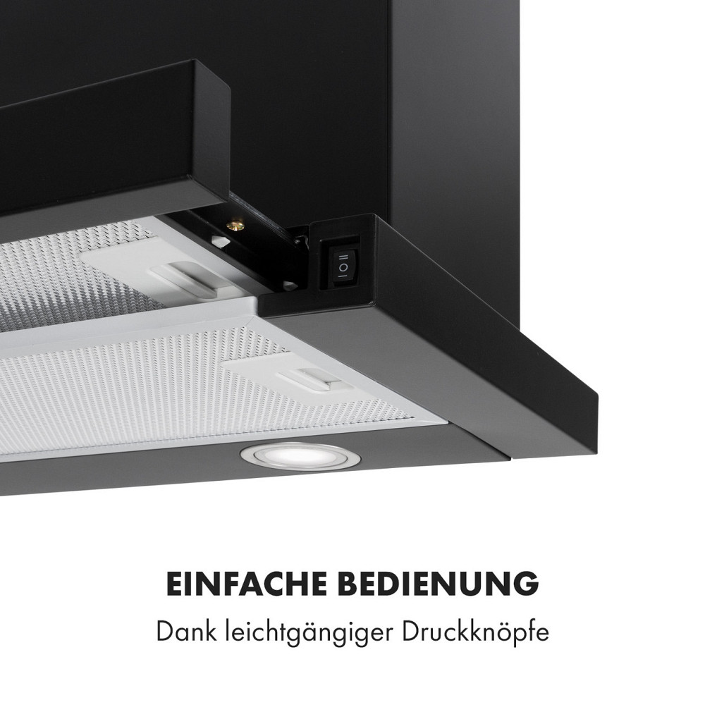 Вытяжка с плоским экраном Mariana 60 500 м³/ч вытяжки LED черный (Германия, читать описание) Ровно - изображение 4