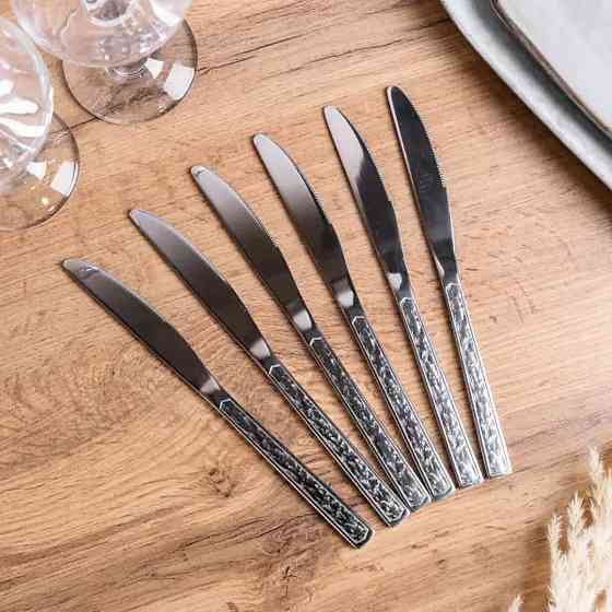 TS Kitchen Набір столових ножів 6 шт нержавіюча сталь гальванічне покриття Киев