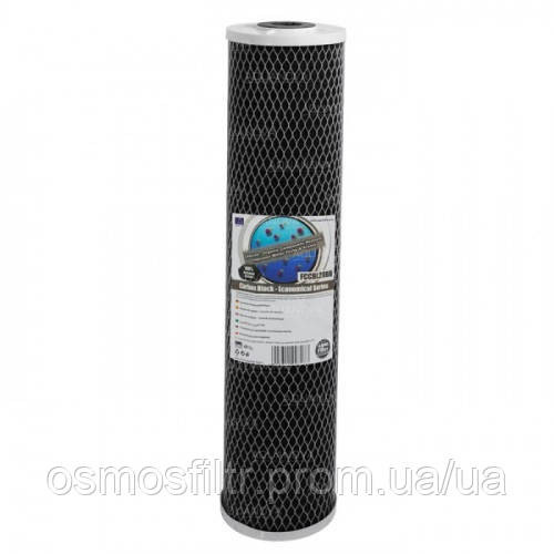 Картридж Aquafilter з брикетованого активованого вугілля 20BB (FCCBL20BB) Київ - фото 1
