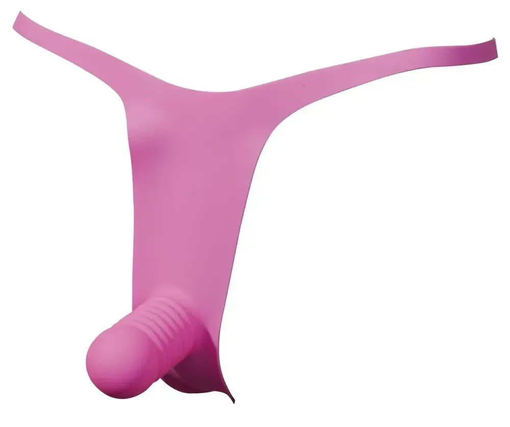 Страпон з порожниною FLIP SLIP с віброкулею Sex Aura Київ - фото 3