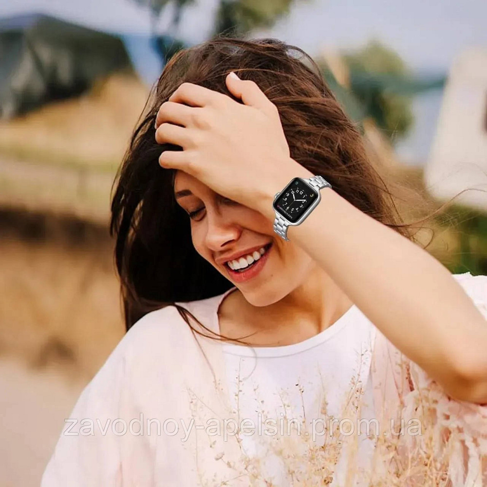 Ремінець Браслет Apple Watch 38 40 41 металевий (срібло) Одеса - фото 2