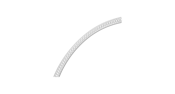 Молдинг радиальный полиуретановый Gaudi Decor LR 3601 Днепр