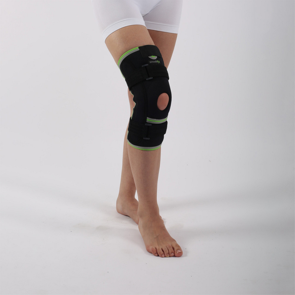 Бандаж на коліно з бічними пружинами та ременями ORTHOPEDICS MEDICAL SMT2103 наколінник неопреновий Розмір M Кам'янець-Подільський - фото 4